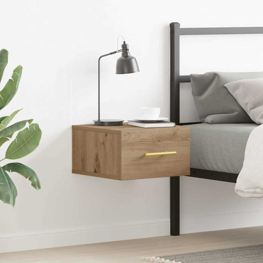 Κομοδίνο 35 x 35 x 20 εκ Επεξεργασμένο ξύλο Artisan Oak