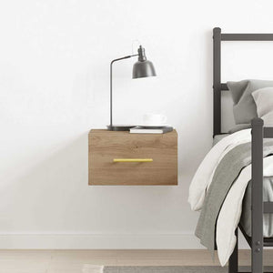 Κομοδίνο 35 x 35 x 20 εκ Επεξεργασμένο Ξύλο Artisan Oak
