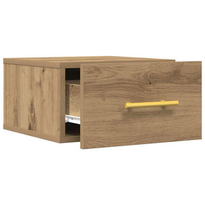 Κομοδίνο 2 τμχ. 35 x 35 x 20 εκ Επεξεργασμένο Ξύλο Artisan Oak
