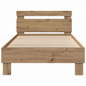 Σκελετός Κρεβατιού Artisan Oak 90 x 200 cm Επεξεργασμένο ξύλο - Pakobazaar