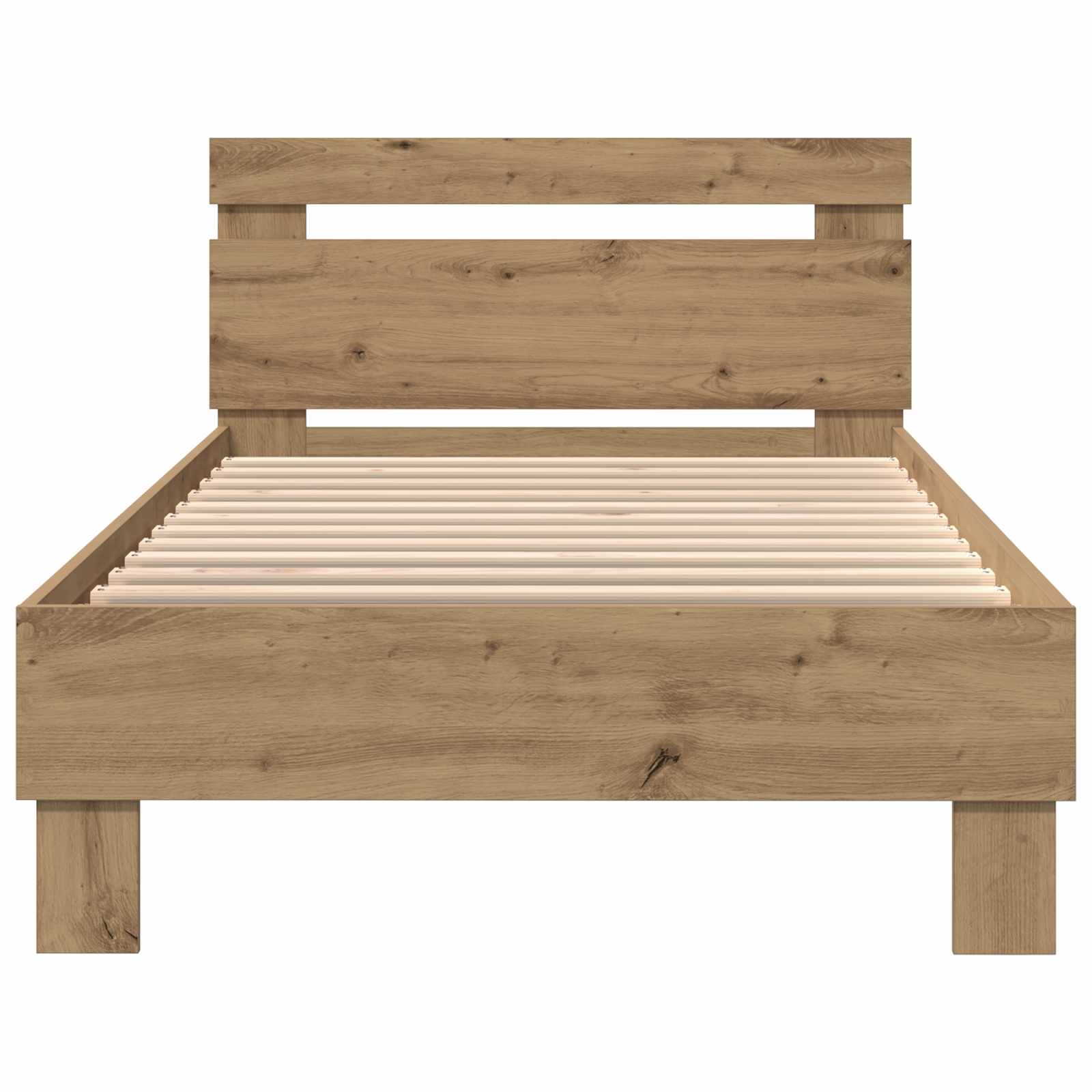 Σκελετός Κρεβατιού Artisan Oak 90 x 190 cm Επεξεργασμένο ξύλο - Pakobazaar