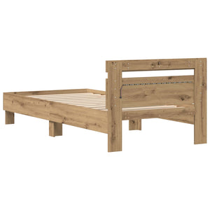 Σκελετός Κρεβατιού Artisan Oak 75 x 190 cm Επεξεργασμένο ξύλο - Pakobazaar