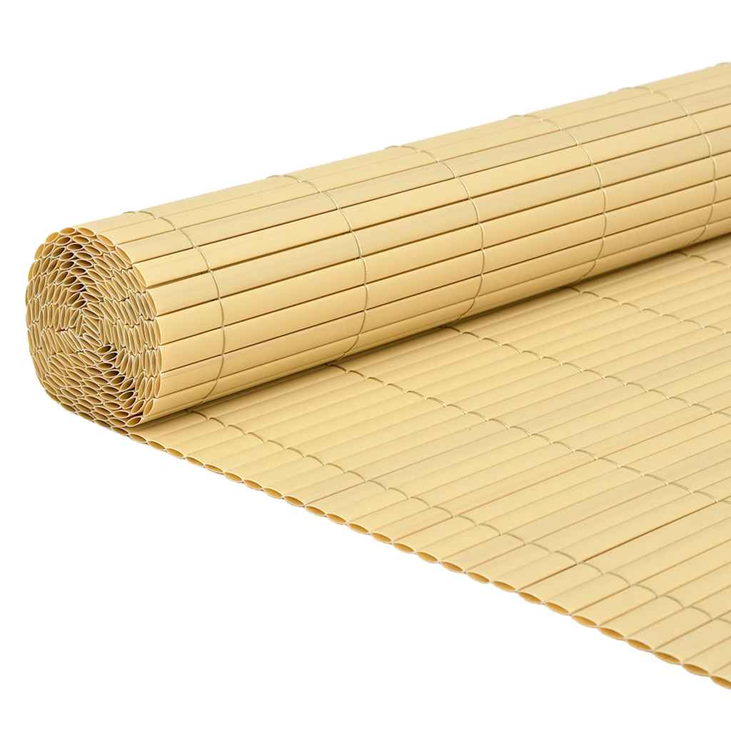 Φράχτης Κήπου Διπλής Όψης Κίτρινος 1,8x3 μ. PVC - Pakobazaar