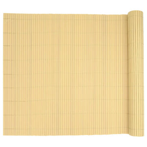 Φράχτης Κήπου Διπλής Όψης Κίτρινος 1,8x3 μ. PVC - Pakobazaar