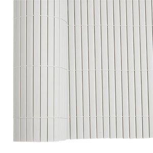 Φράχτης Κήπου Διπλής Όψης Λευκός 1,8x5 μ. PVC - Pakobazaar