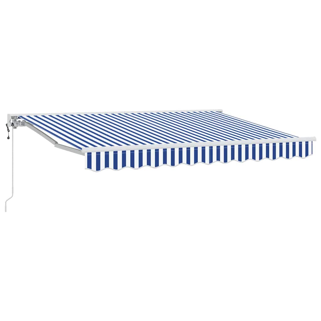 Σκηνίτσα Αναδιπλούμενη Μπλε και άσπρο 250 x 200 cm - Pakobazaar
