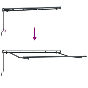 Σκηνίτσα Αναδιπλούμενη Μπλε 250 x 200 cm ύφασμα - Pakobazaar