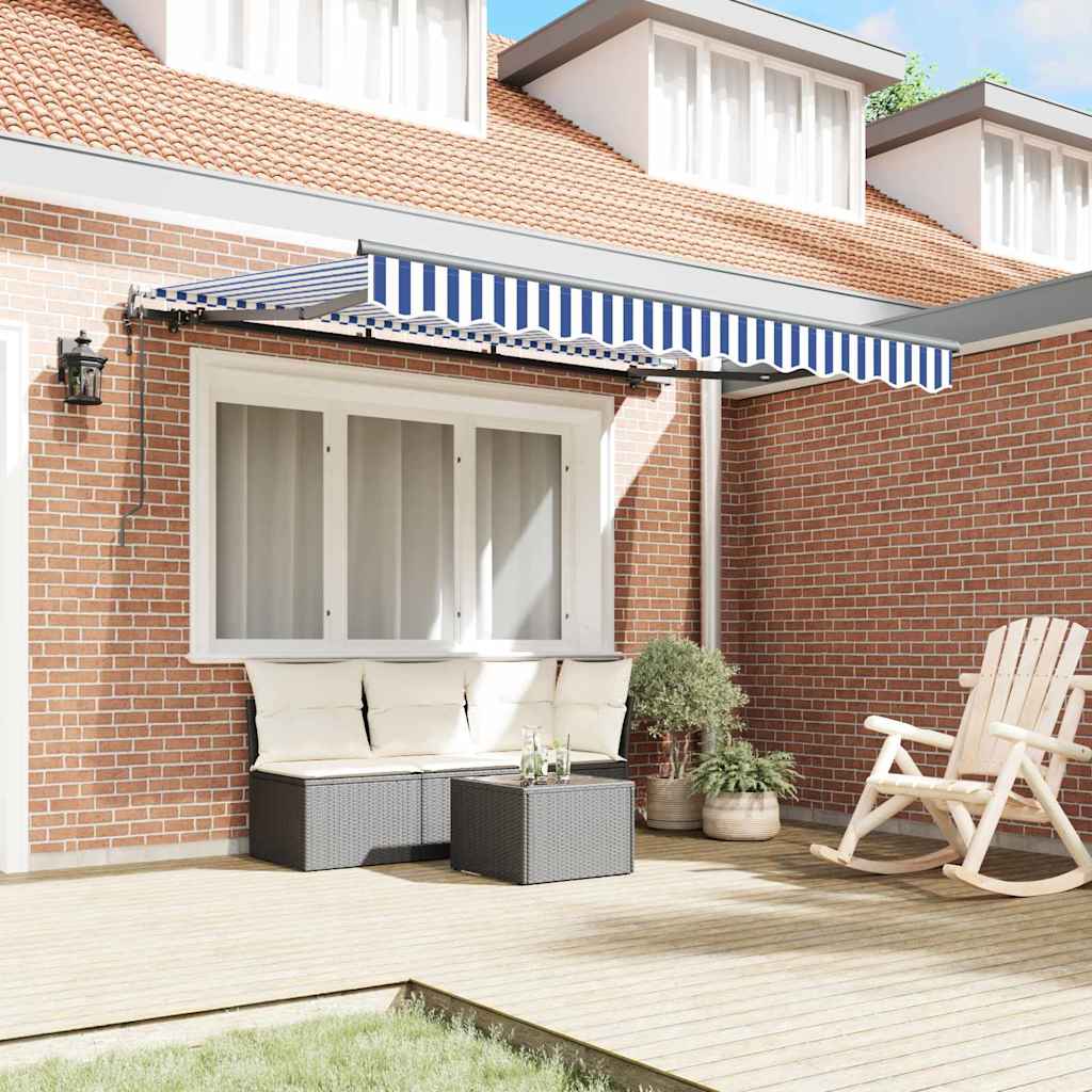 Σκηνίτσα Αναδιπλούμενη Μπλε 250 x 200 cm ύφασμα