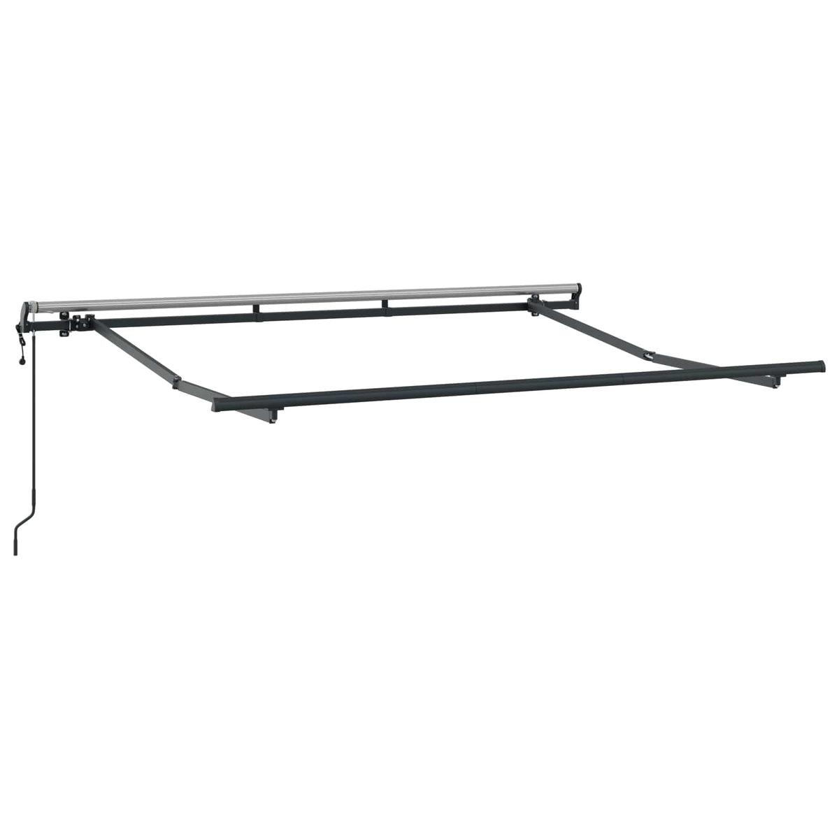 Αναδιπλούμενη τέντα Κίτρινο 250 x 200 cm ύφασμα - Pakobazaar