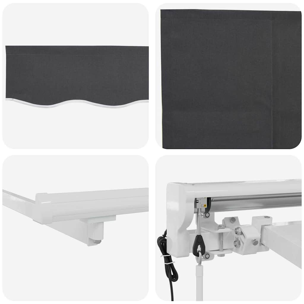 Σκηνίτσα Αναδιπλούμενη Ανθρακί 250 x 200 cm - Pakobazaar