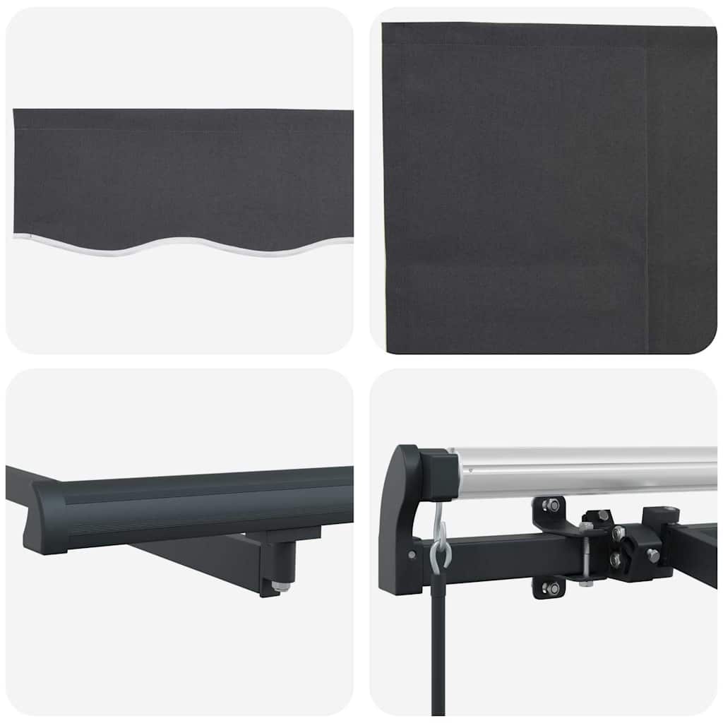 Σκηνίτσα Αναδιπλούμενη Ανθρακί 250 x 200 cm ύφασμα