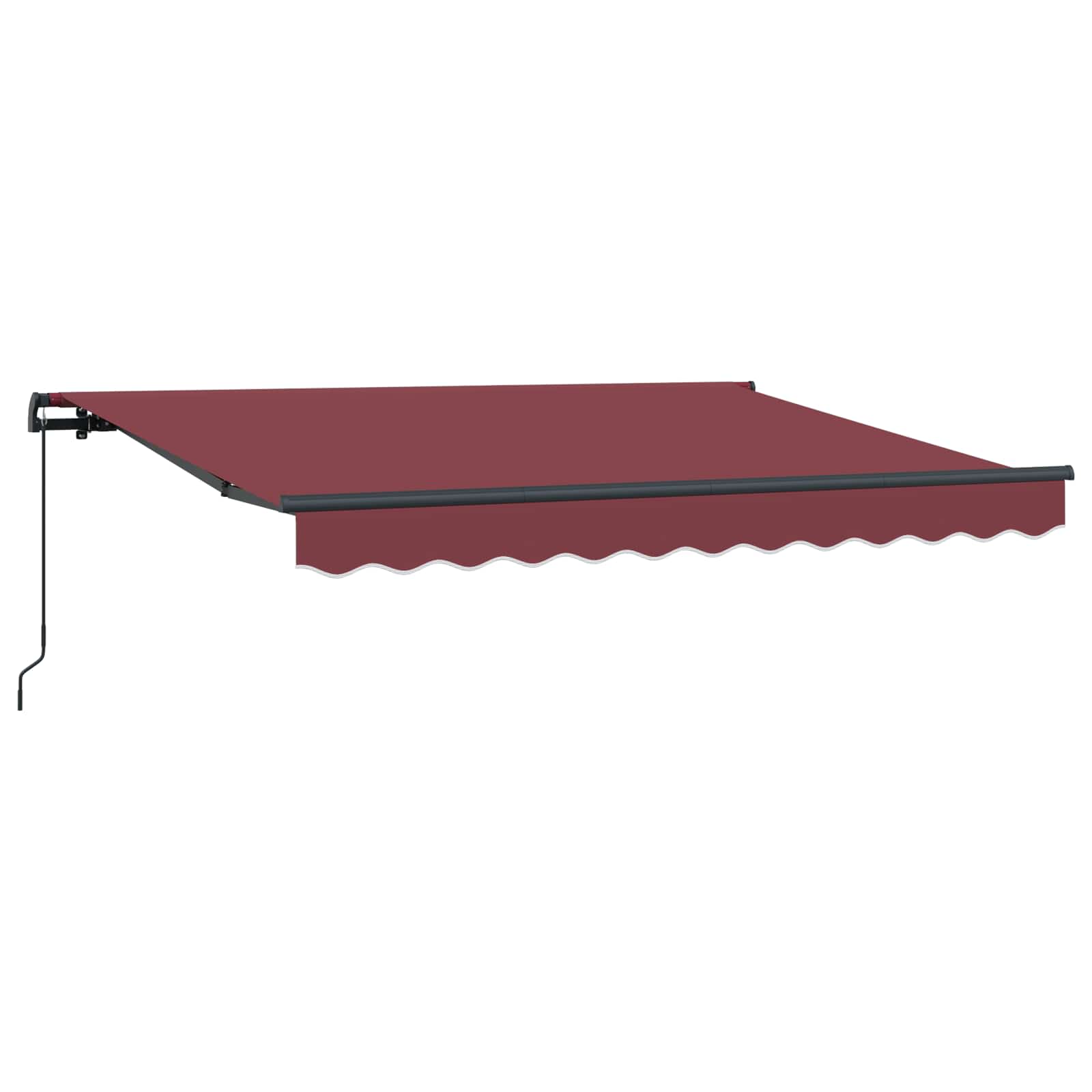 Σκηνίτσα Αναδιπλούμενη Μπορντό 250 x 200 cm ύφασμα - Pakobazaar