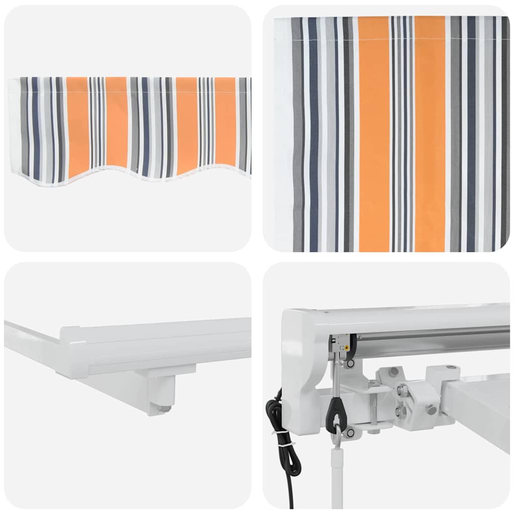 Σκελετός Τέντας Μπλε και Πορτοκαλί 250 x 200 cm - Pakobazaar