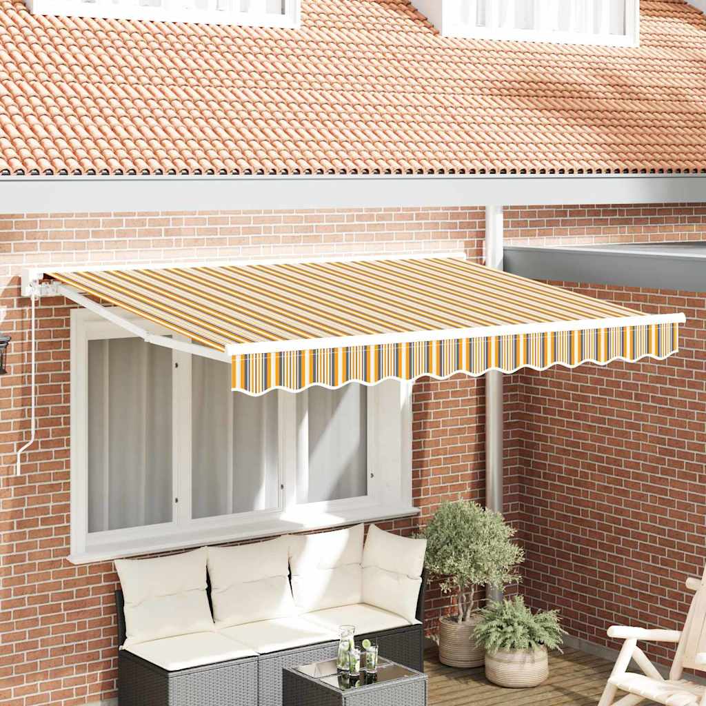 Σκελετός Τέντας Κίτρινο και Γκρί 250 x 200 cm - Pakobazaar