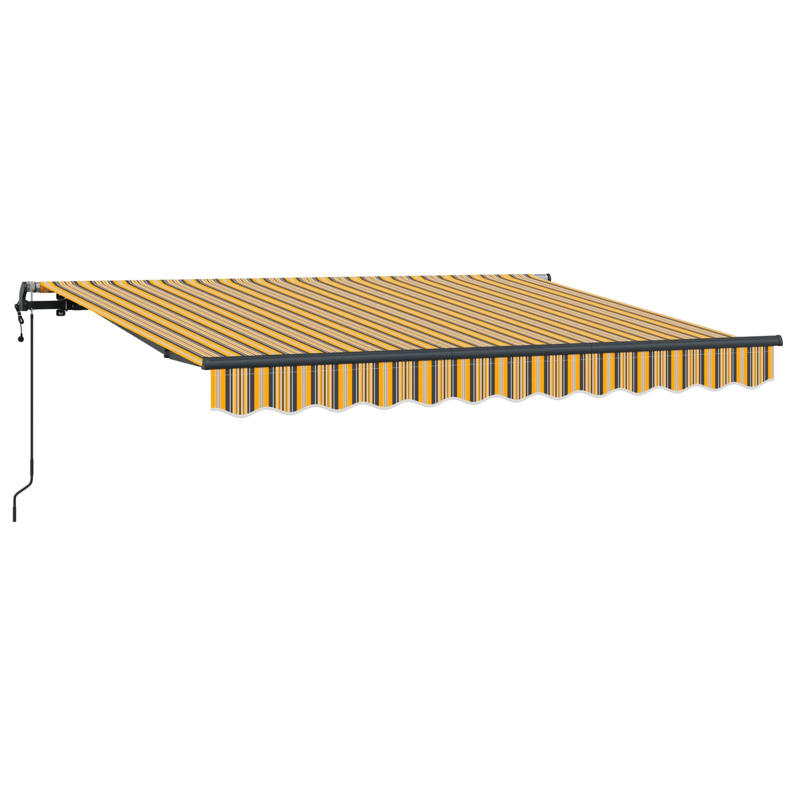 Σκηνίτσα Αναδιπλούμενη Κίτρινο και Γκρί 250 x 200 cm ύφασμα - Pakobazaar