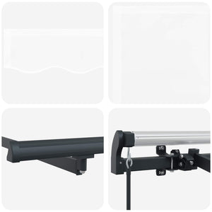 Σκηνίτσα Αναδιπλούμενη Λευκό 250 x 200 cm ύφασμα - Pakobazaar