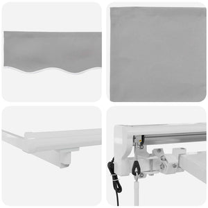 Σκελετός Τέντας Ανοιχτό γκρι 250 x 200 cm - Pakobazaar
