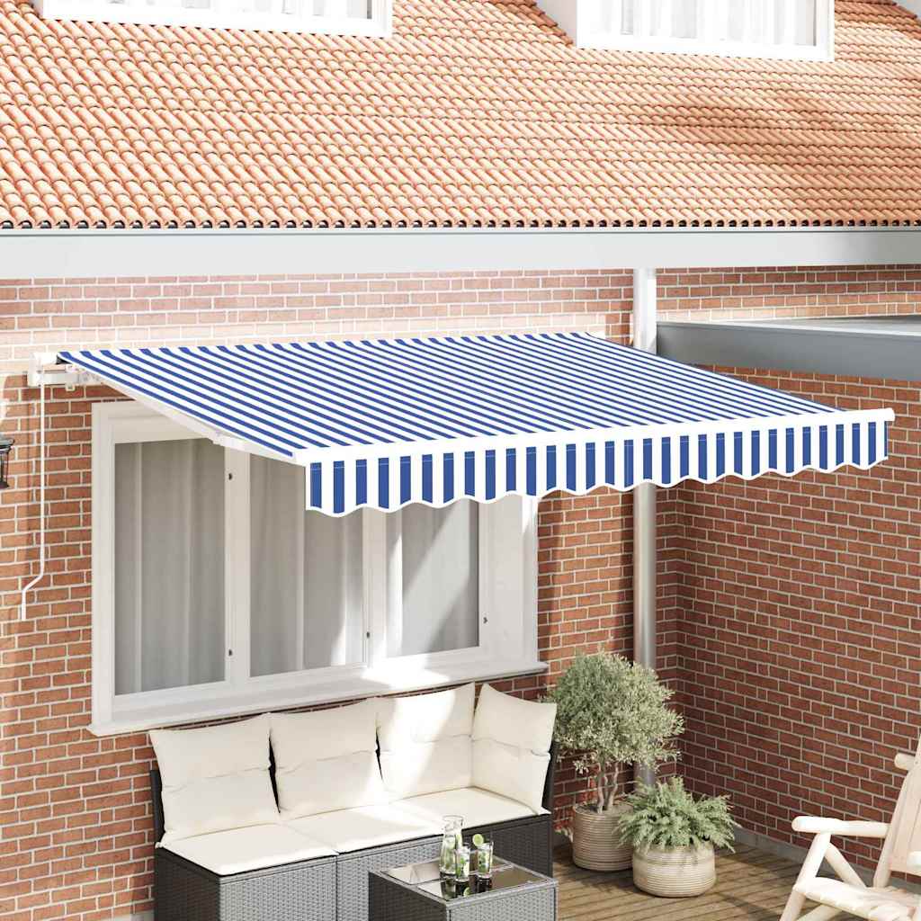 Σκηνίτσα Αναδιπλούμενη Μπλε 300 x 200 cm ύφασμα - Pakobazaar