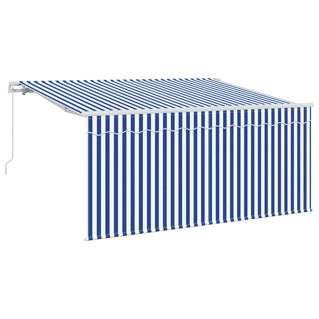 Σκηνίτσα Αναδιπλούμενη Μπλε και άσπρο 300 x 200 cm - Pakobazaar