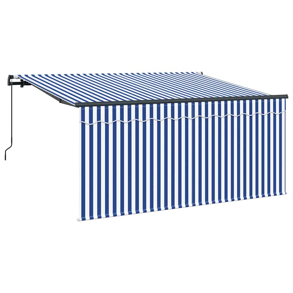 Σκηνίτσα Αναδιπλούμενη Μπλε και άσπρο 300 x 200 cm - Pakobazaar