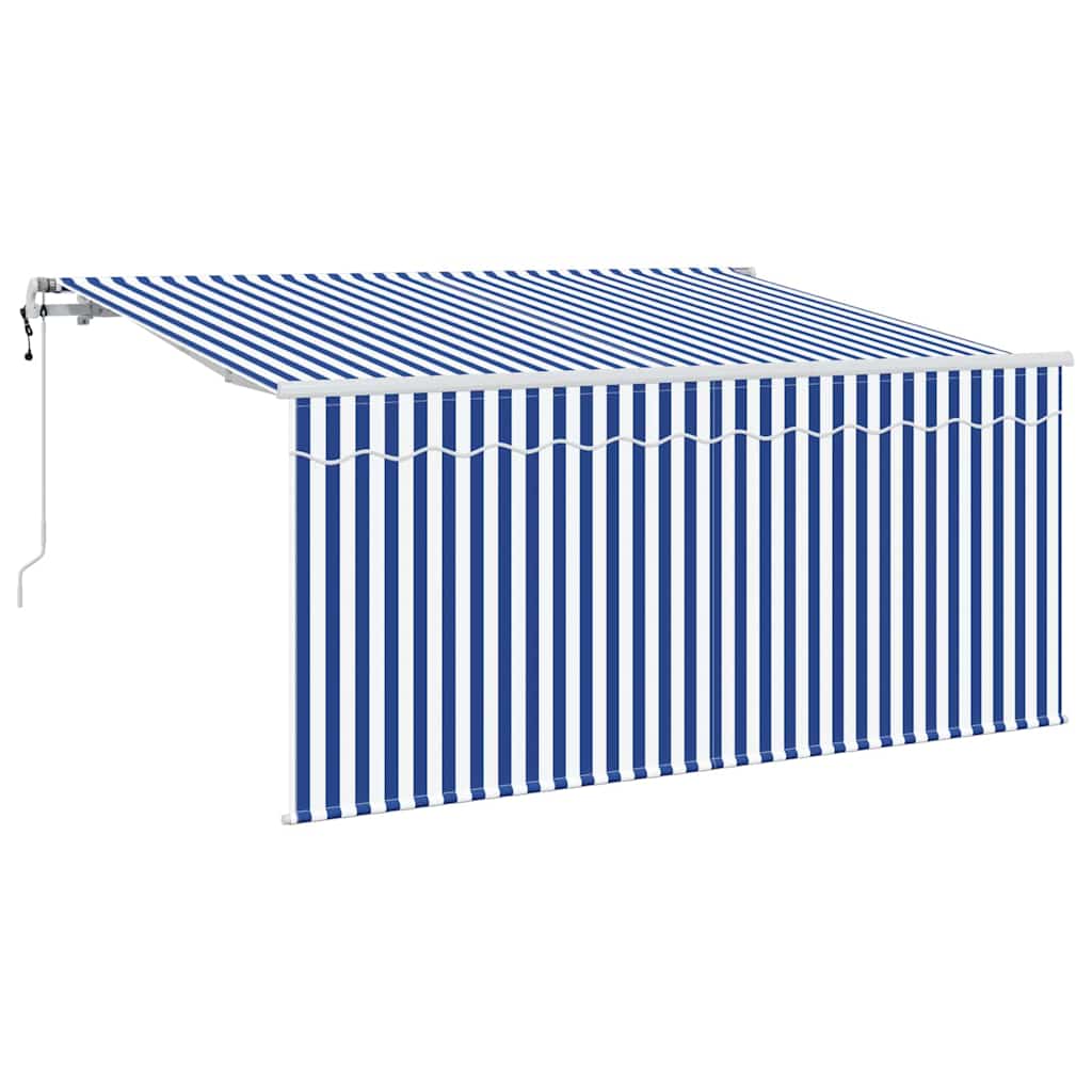 Σκηνίτσα Αναδιπλούμενη Μπλε και άσπρο 300 x 200 cm - Pakobazaar