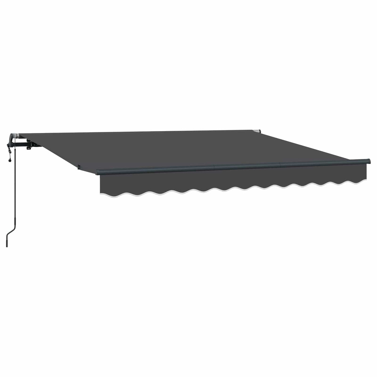Αναδιπλούμενη τέντα Ανθρακί 300 x 200 cm ύφασμα