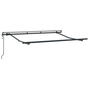 Αναδιπλούμενη τέντα Ανθρακί 300 x 200 cm ύφασμα