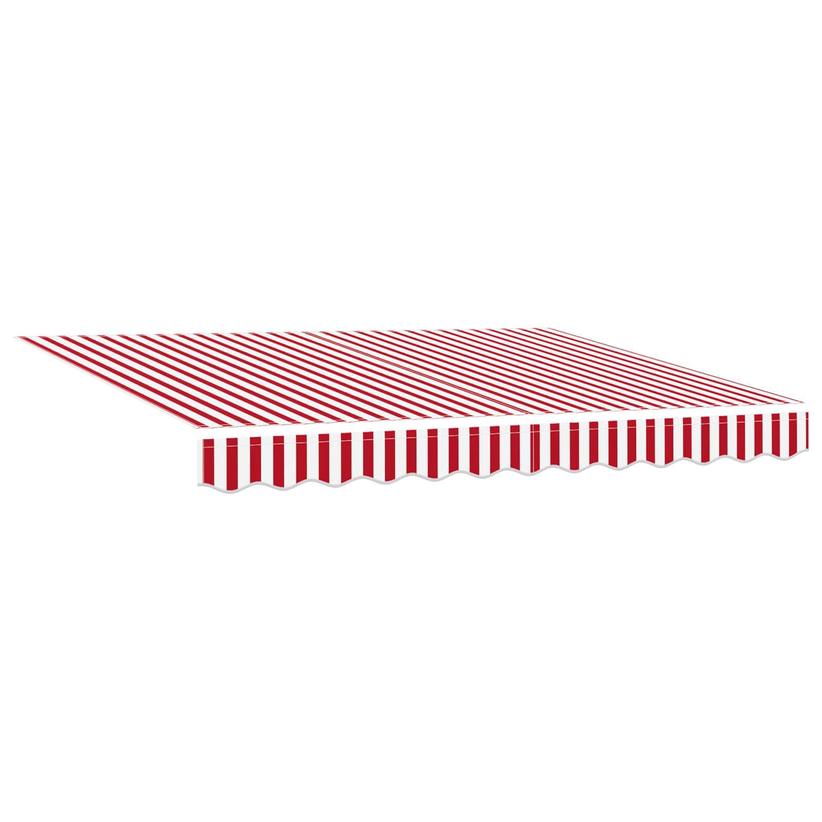 Αναδιπλούμενη τέντα Κόκκινο 300 x 200 cm ύφασμα - Pakobazaar