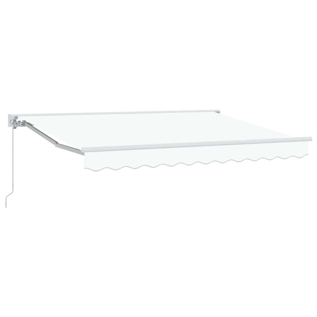 Σκελετός Τέντας Λευκός 300 x 200 cm Πολυεστέρας με Επικάλυψη PU