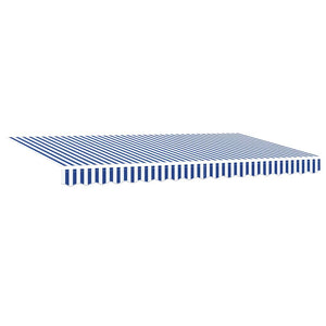 Σκηνίτσα Αναδιπλούμενη Μπλε και άσπρο 350 x 200 cm - Pakobazaar