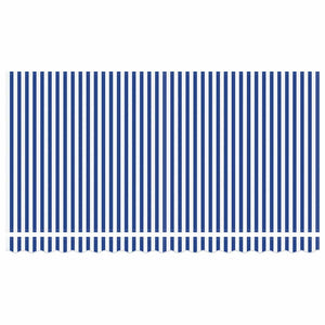 Αναδιπλούμενη τέντα Μπλε 350 x 200 cm ύφασμα