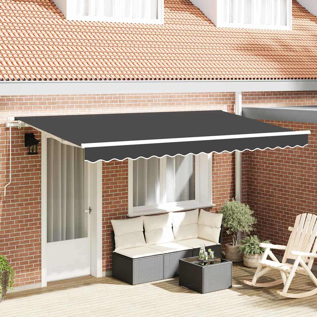 Σκηνίτσα Αναδιπλούμενη Ανθρακί 350 x 200 cm ύφασμα - Pakobazaar