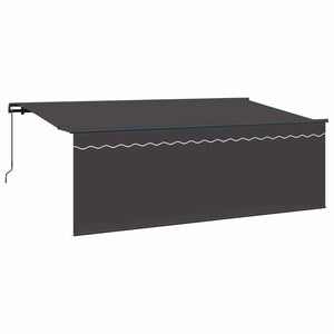 Αναδιπλούμενη τέντα Ανθρακί 350 x 200 cm