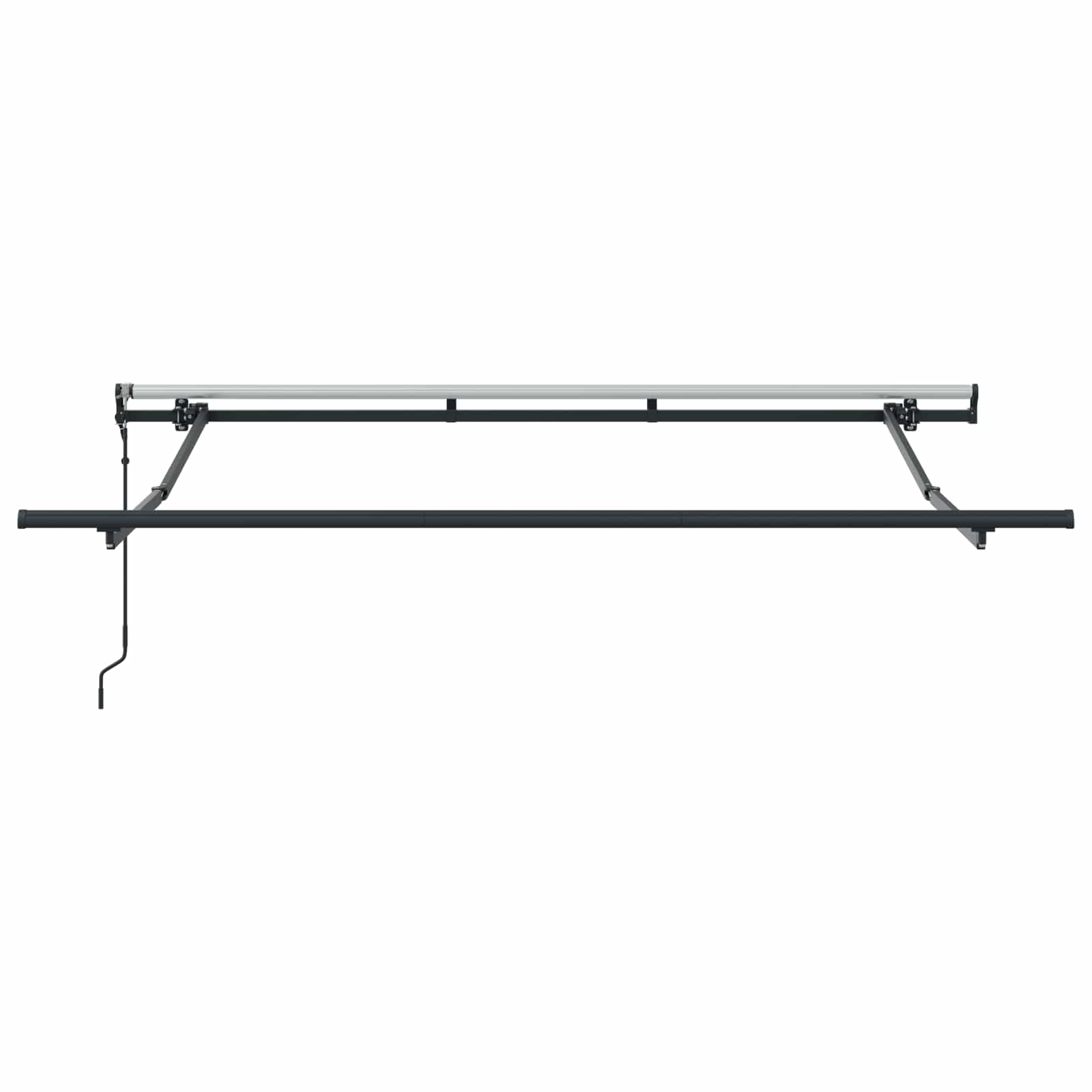 Αναδιπλούμενη τέντα Κόκκινο 350 x 200 cm ύφασμα