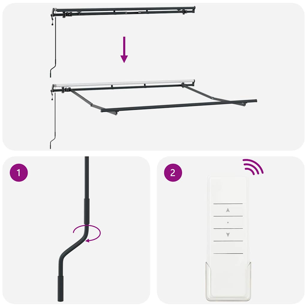 Σκηνίτσα Αναδιπλούμενη Πολύχρωμο 350 x 200 cm ύφασμα