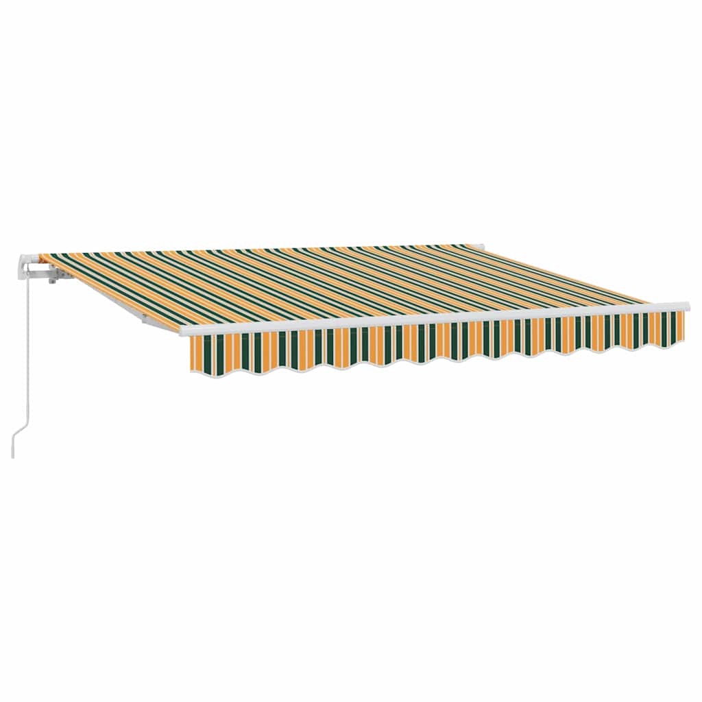 Αναδιπλούμενη τέντα Πράσινο 350 x 200 cm ύφασμα - Pakobazaar