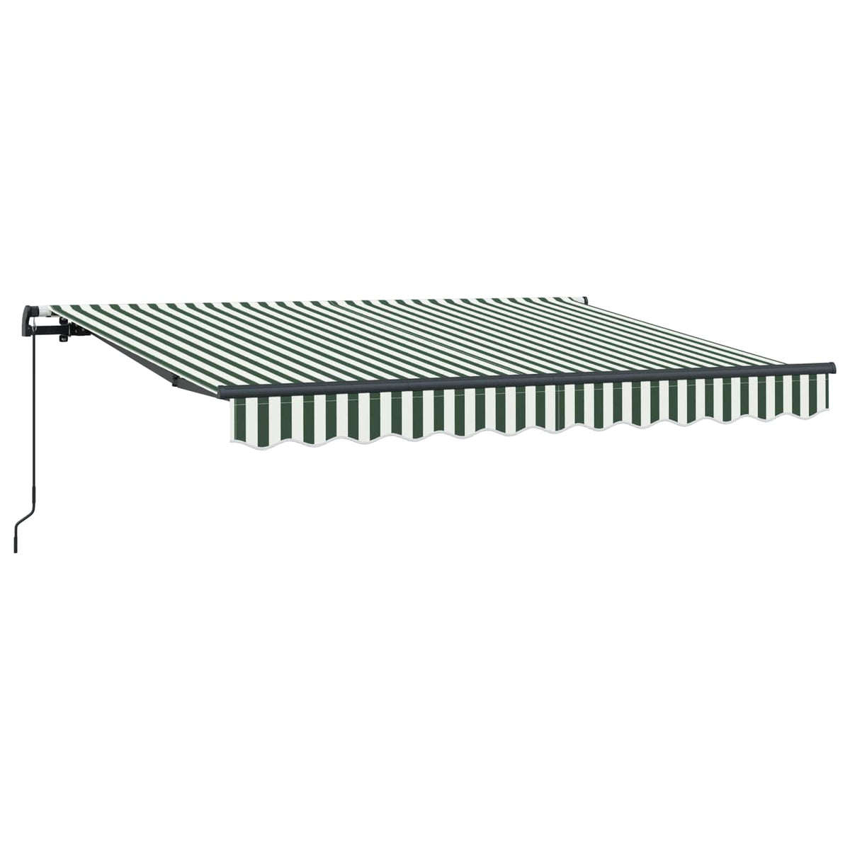 Αναδιπλούμενη τέντα Πράσινο 350 x 200 cm ύφασμα - Pakobazaar