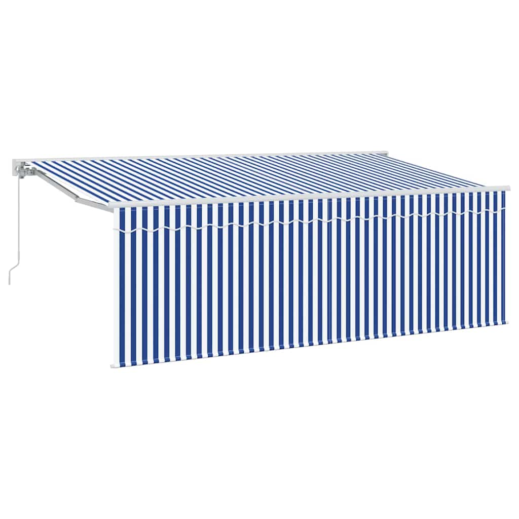 Σκηνίτσα Αναδιπλούμενη Μπλε και άσπρο 400 x 200 cm