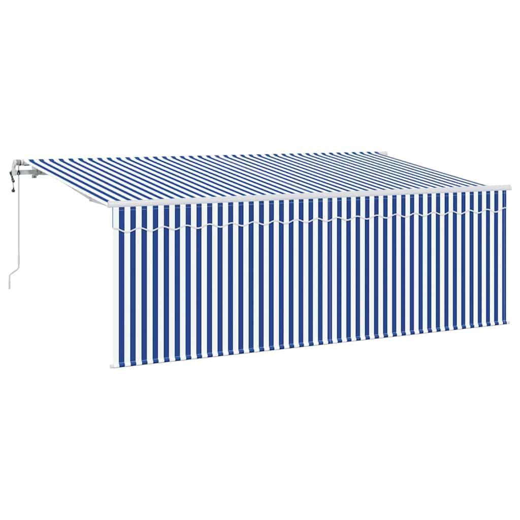 Σκηνίτσα Αναδιπλούμενη Μπλε και άσπρο 400 x 200 cm