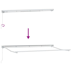 Σκηνίτσα Αναδιπλούμενη Ανθρακί 400 x 200 cm - Pakobazaar