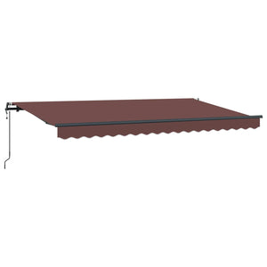 Σκηνίτσα Αναδιπλούμενη Καφέ 400 x 200 cm ύφασμα - Pakobazaar