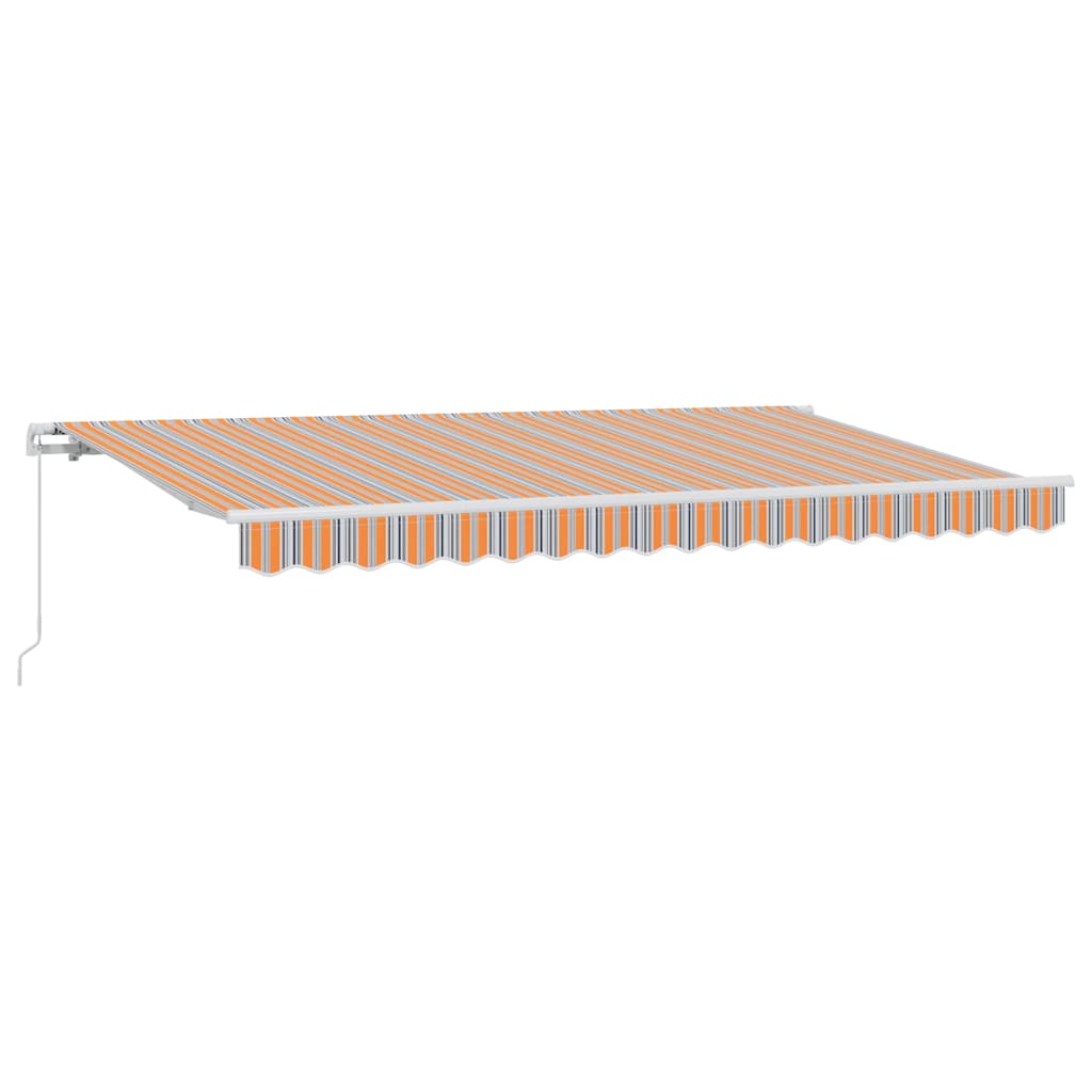 Αναδιπλούμενη τέντα Πολύχρωμο 400 x 200 cm ύφασμα - Pakobazaar