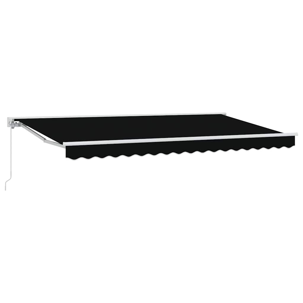 Σκελετός Τέντας Μαύρο 400 x 200 cm Πολυεστέρας με Επικάλυψη PU - Pakobazaar