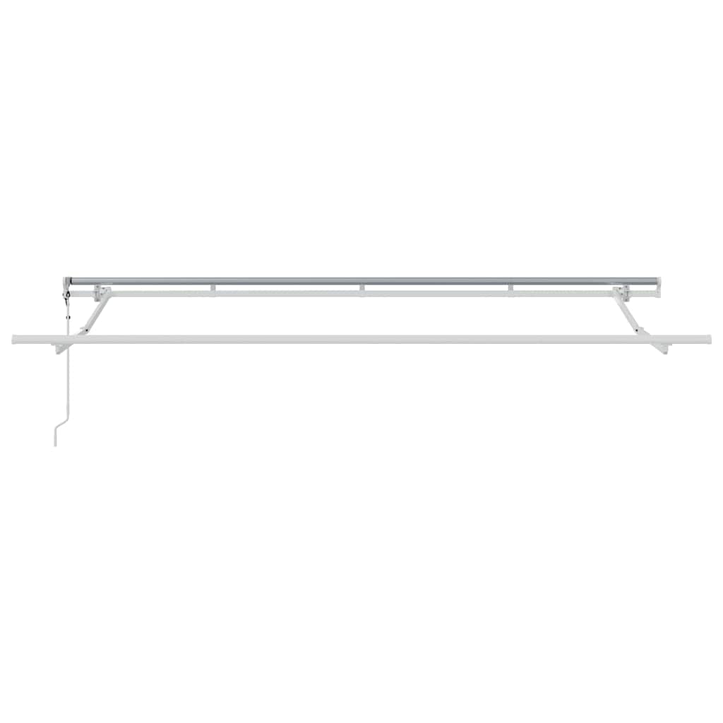 Αναδιπλούμενη τέντα Μαύρο 400 x 200 cm ύφασμα - Pakobazaar