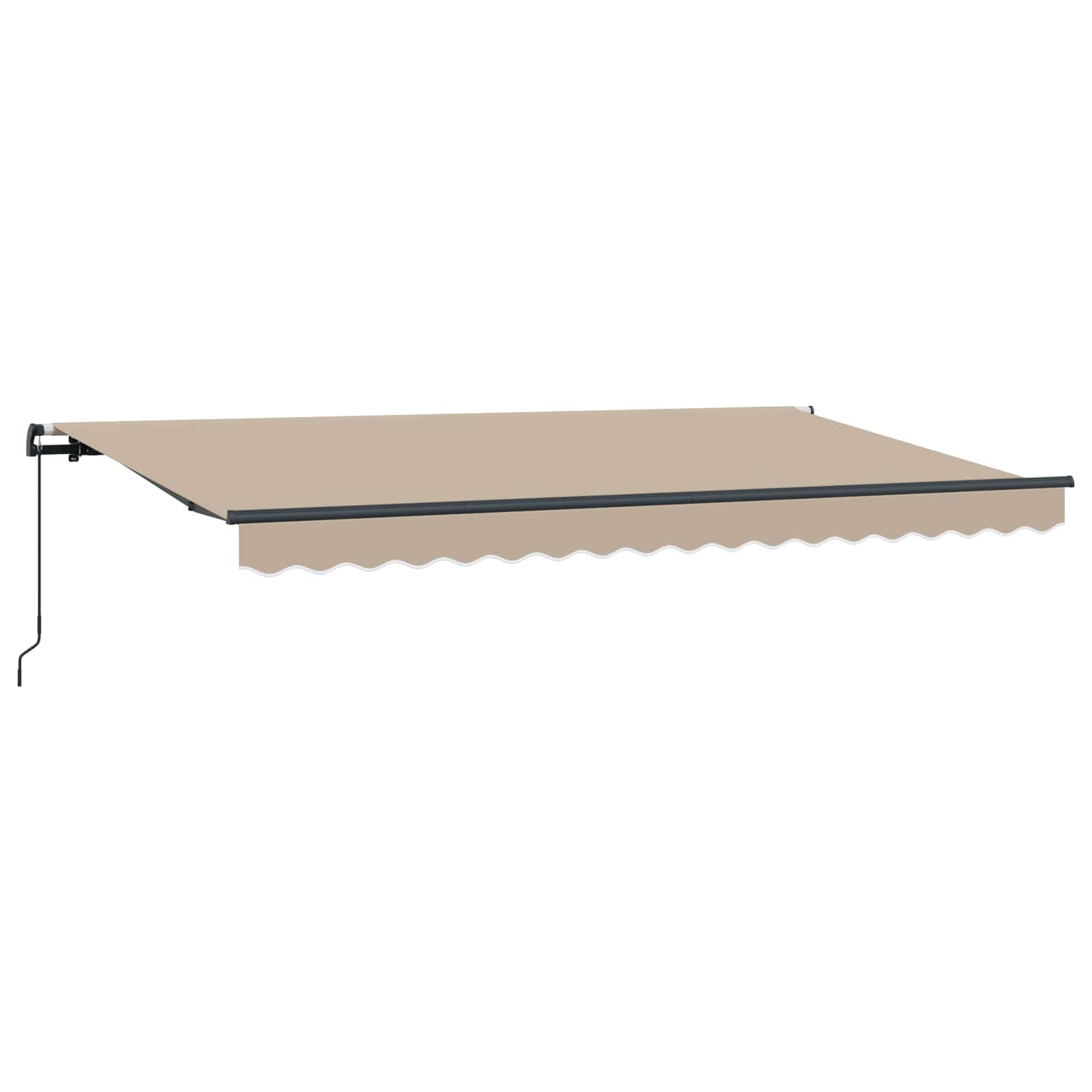 Σκηνίτσα Αναδιπλούμενη Μπεζ 400 x 200 cm ύφασμα - Pakobazaar