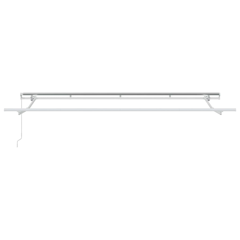 Αναδιπλούμενη τέντα Κόκκινο 400 x 200 cm ύφασμα - Pakobazaar