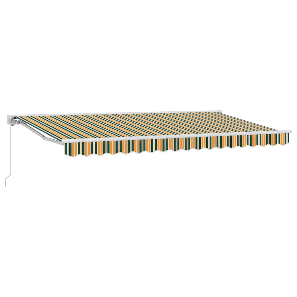 Σκελετός Τέντας Πράσινο και Κίτρινο 400 x 200 cm - Pakobazaar