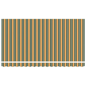 Σκελετός Τέντας Πράσινο και Κίτρινο 400 x 200 cm - Pakobazaar