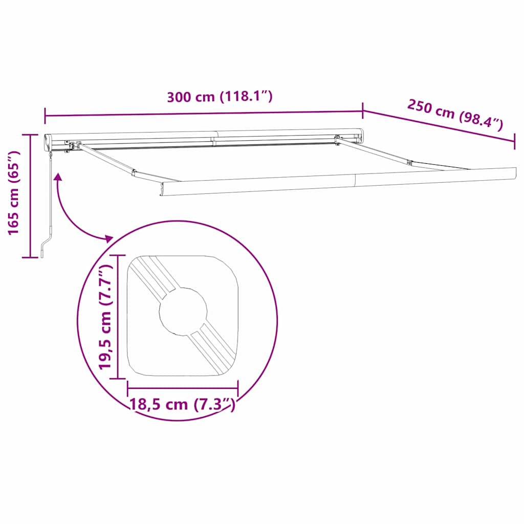 Σκηνίτσα Αναδιπλούμενη Κόκκινο και Μαύρο 300 x 250 εκ