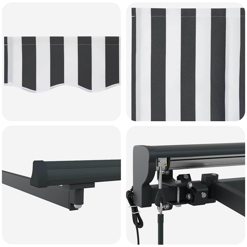 Σκελετός Τέντας Γκρι και Λευκό 300 x 250 εκ